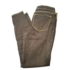 EUC Old Navy Women's Dark Blue Rockstar Super Skinny Jeans Size 12 Long